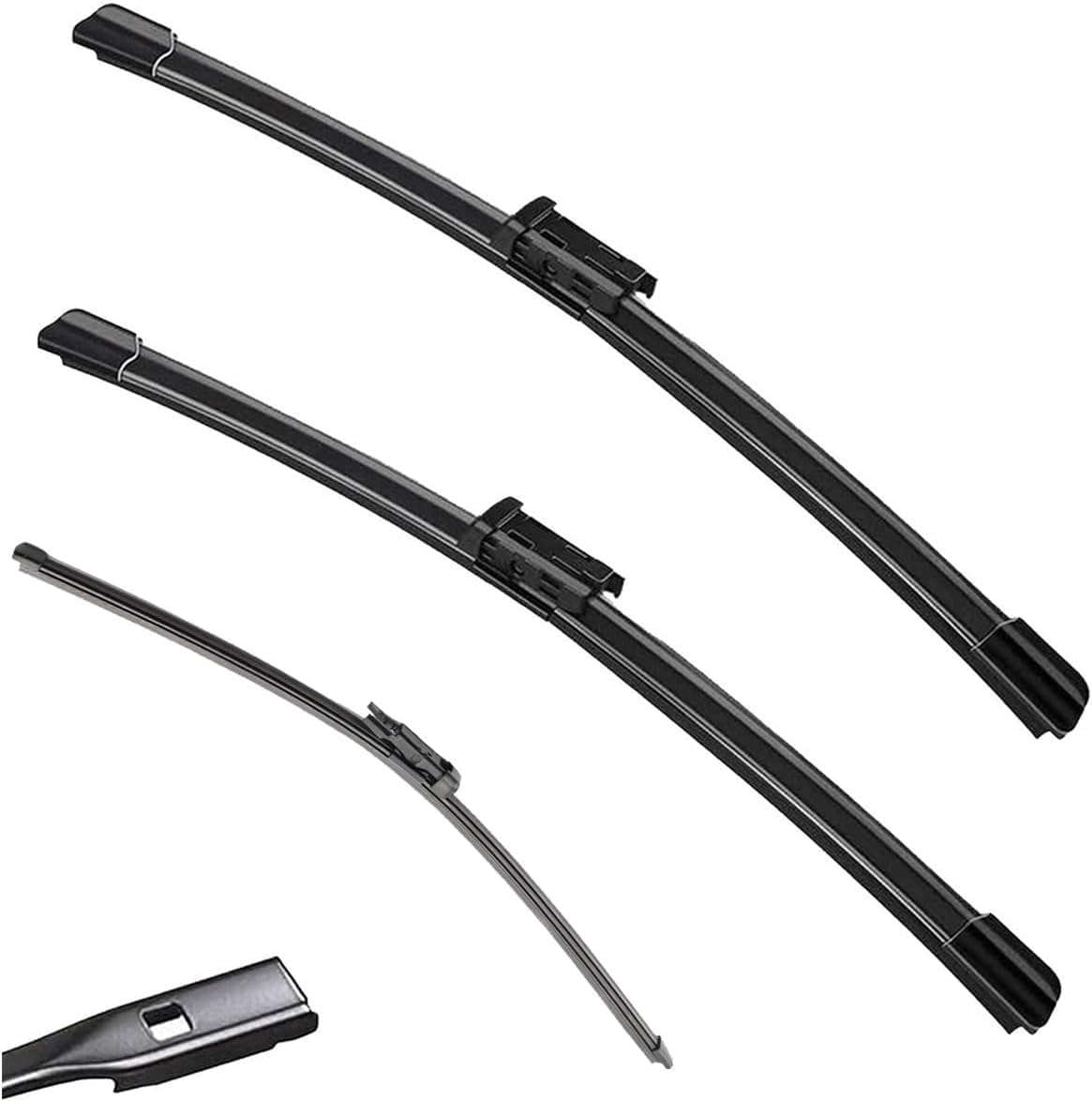 MadongJ Windshield Windscreen Wiper Blades for Porsche Panamera 970 2013–2017, Replacement Blades All-Weather Performance Streak-Free Windshield Wipers