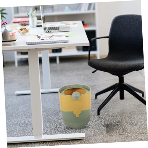 Caneca de basura decorativa rectangular para hogar y oficina miniatura 5