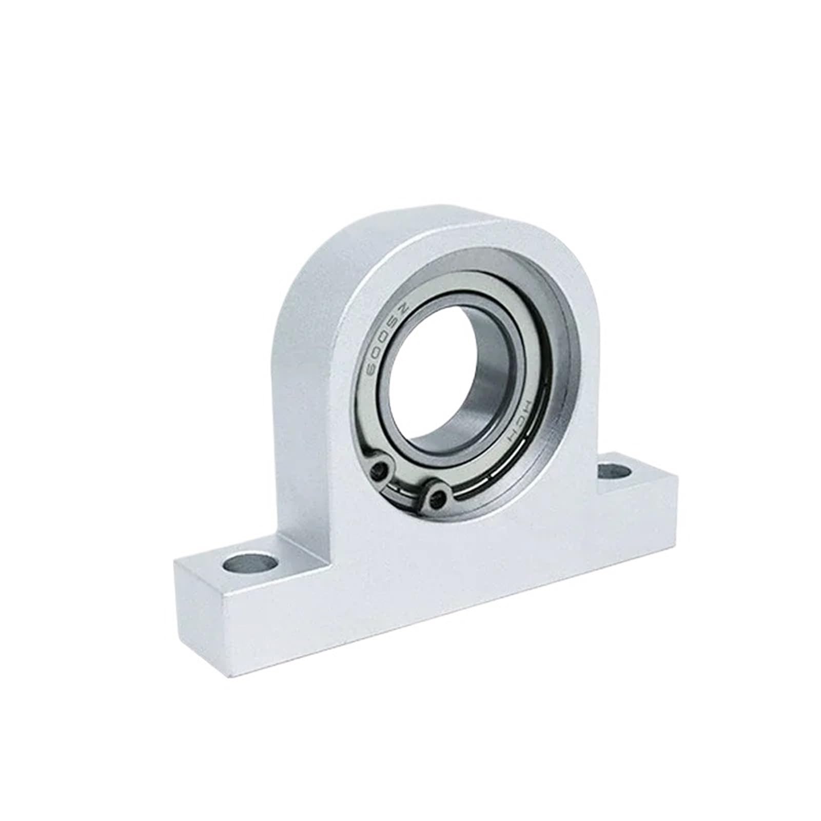 Boîtier de roulement P6000 anti-vibration support vertical fixe pour axe optique en alu