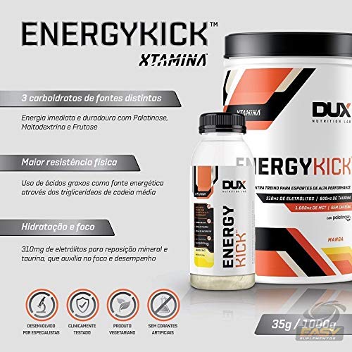 Intra Treino Energy Kick Abacaxi - Pote 1000g Dux Nutrition
