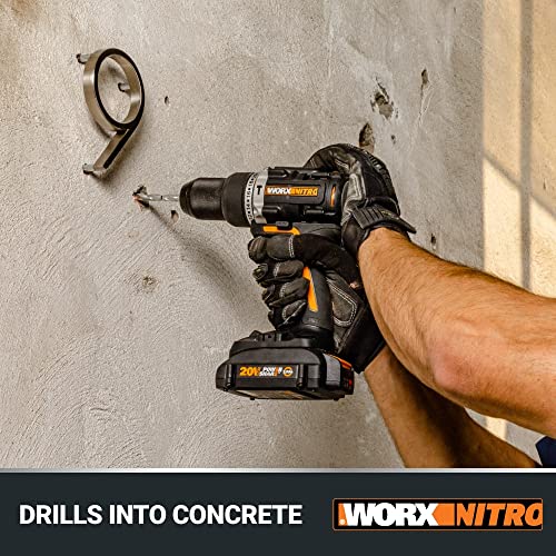 Worx Wx352L.9 20V Power Share 1/2" Cordless Hammer Drill (Tool Only) #TOP4
