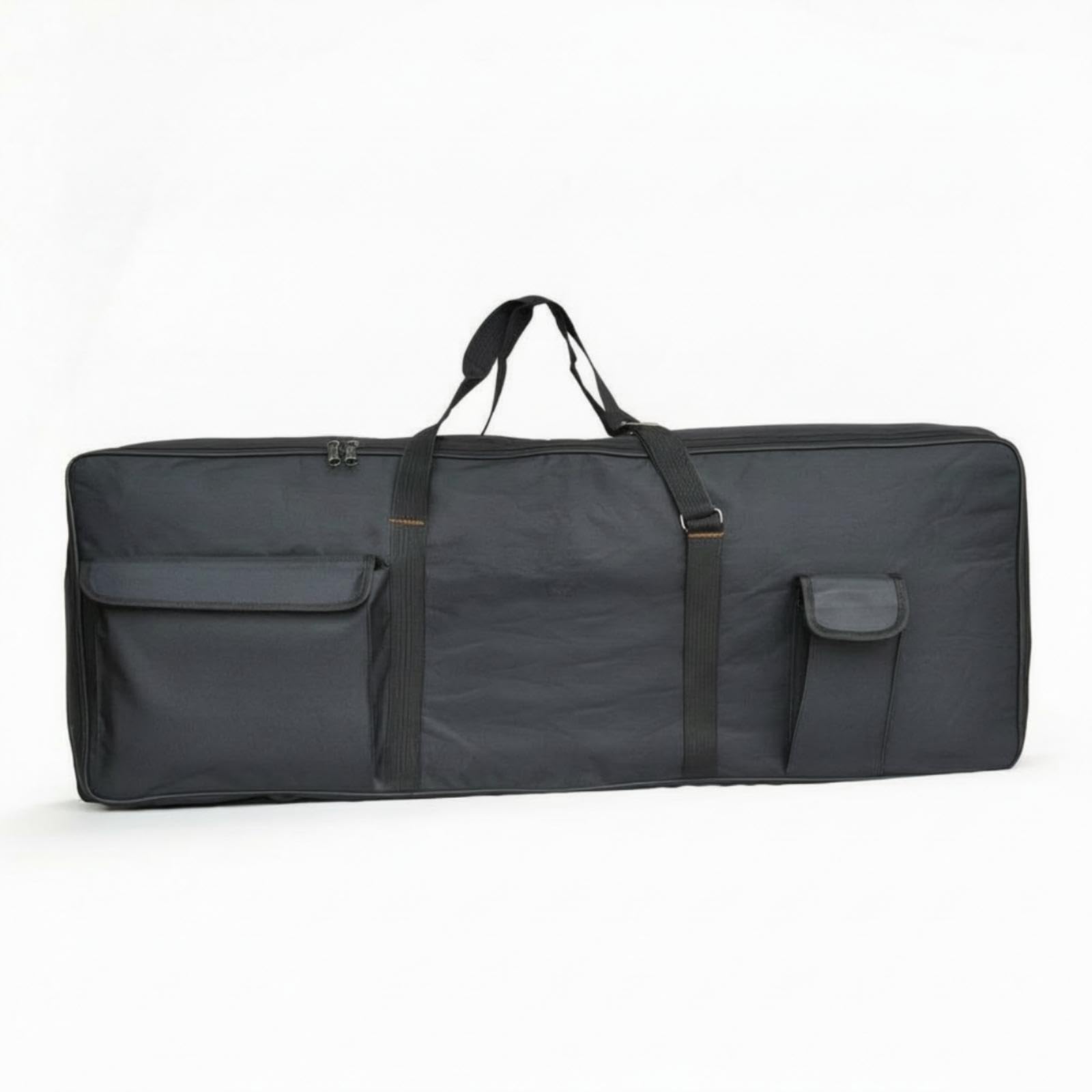 61 Key Keyboard Bag Thickened Keyboard Bag with Shoulder Strap Waterproof for Keyboardists, Artists, Travel, Rehearsals, Music Lessons Black 61 Key-image-18