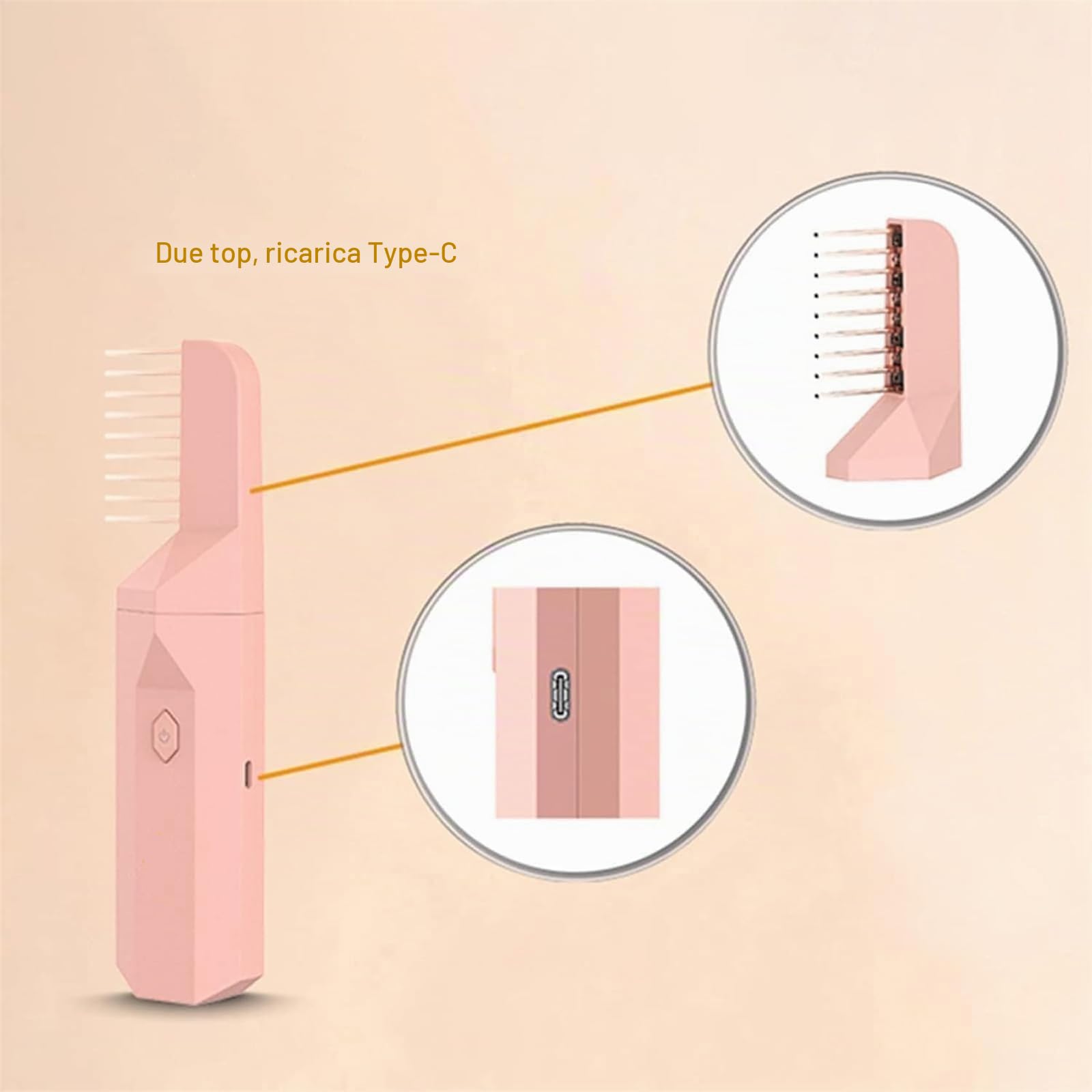 Bruciatore di Incenso a Pettine, Bruciatore di Bakhoor per Capelli, Diffusore di Bakhoor per Capelli, Bruciatore di Incenso per Capelli, Pettine Elettrico per Capelli, Bruciatore Elettrico di Incenso