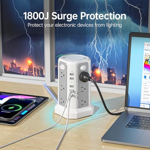Multiprise avec port USB C PASSUS résout le manque de prises au bureau