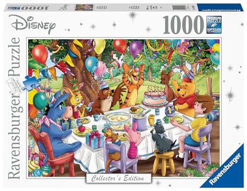Ravensburger Disney Winnie The Pooh 1000 Piece Jigsaw Puzzle - Unique Softclick Technology Vibrant, Glare-Free Imagery | Ideal for Adults and Kids...