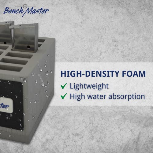 Benchmaster - Weapon Rack - Single Stack 1911 Magazine Rack - 12 Unit - Gun Safe Storage Accessories - Pistol Mag Storage #TOP3