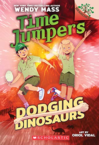 Dodging Dinosaurs: A Branches Book (Time Jumpers #4) (4)