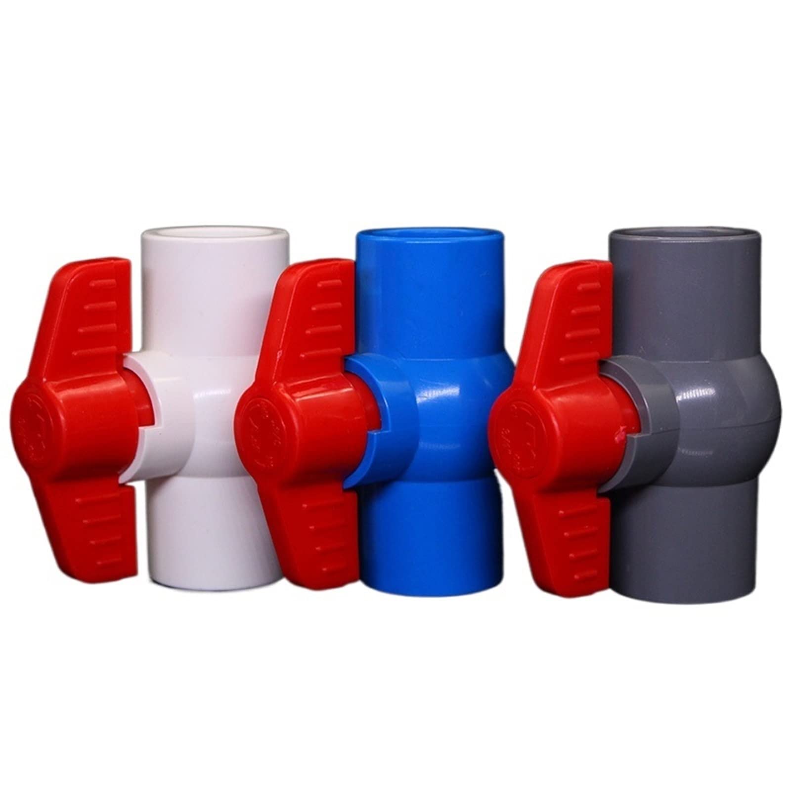 Vanne à boisseau sphérique plastique 40mm anti-fuite pour blocage d'eau extérieur