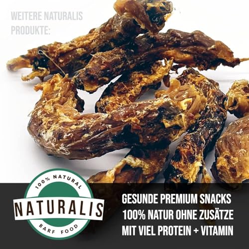 Naturalis Smart 80 Barf Trockenbarf Hundefutter 1kg Lachs Alleinfuttermittel ohne Zusätze getreidefrei sojafrei glutenfrei 100% Natur - schonend luftgetrocknet…