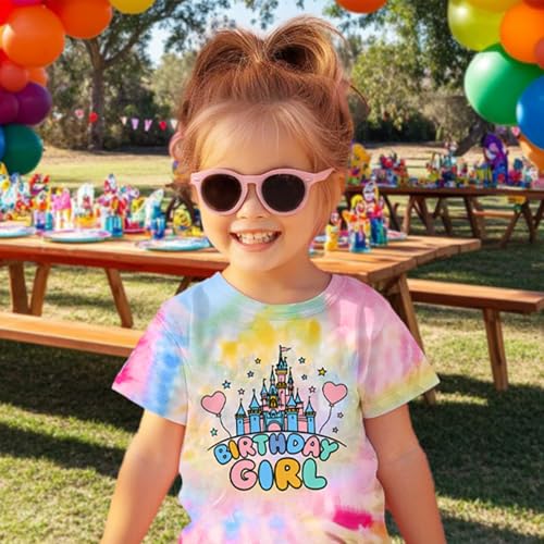 Birthday Girl Shirt Magical Girl Shirt Girls Birthday Graphic Tee Kids Bday Party Tshirt Girls Outfit Tops4