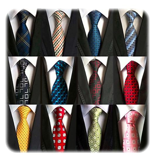 Image of WeiShang Neckties for Men, Classic Formal Tie