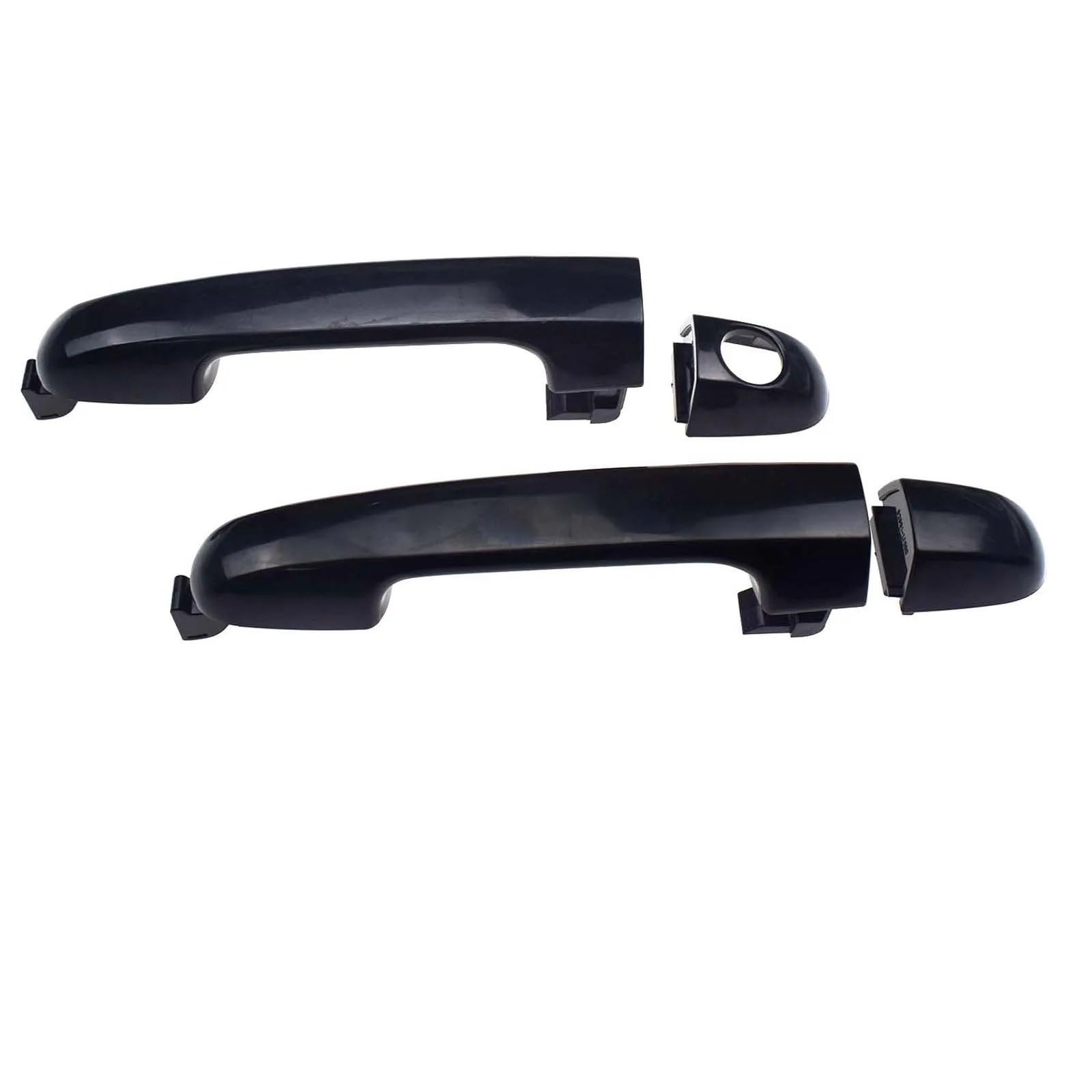 OUVECR for Hyundai for I20 2007-2014 Car Door Handle Left Right Front Rear Exterior Door Handle 82651-1J000 83652-1J000 83652-1J000CA Car Outer Door Handle(Front Pair)
