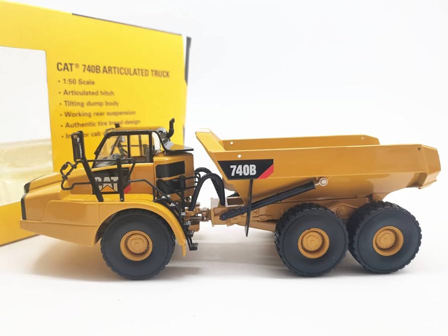 ノースコット　1／50スケール CAT 740B アーティキュレーテッドトラック Norscot Caterpillar 740B EJ Articulated Truck by Cranes Etc