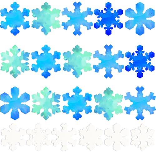Eternity sky 150Pcs Winter Snowflake Paper Art Crafts - Color