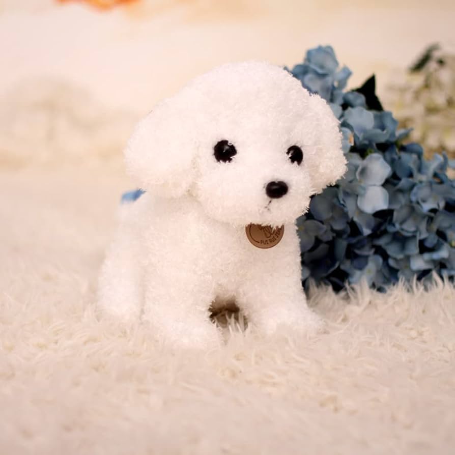 犬のぬいぐるみ KOESEN ケーセン社 柴犬 伏せ - 動物のぬいぐるみ - 木の