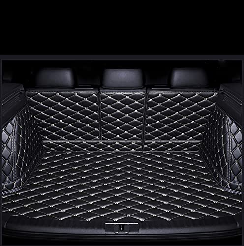 Tapis de coffre Land Rover Discovery 5 cargo liner sur mesure 5 places noir beige 2017