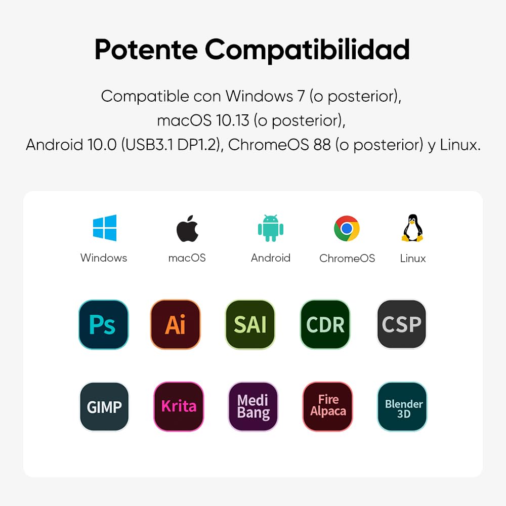 XPPen Artist Pro 22 Gen2 Tableta Gráfica con Pantalla 2.5K QHD de 21.5" | Tableta de Dibujo digital con X3 Pro Lápiz de 16384 Niveles de Presión, Ideal para Diseñar y Dibujar