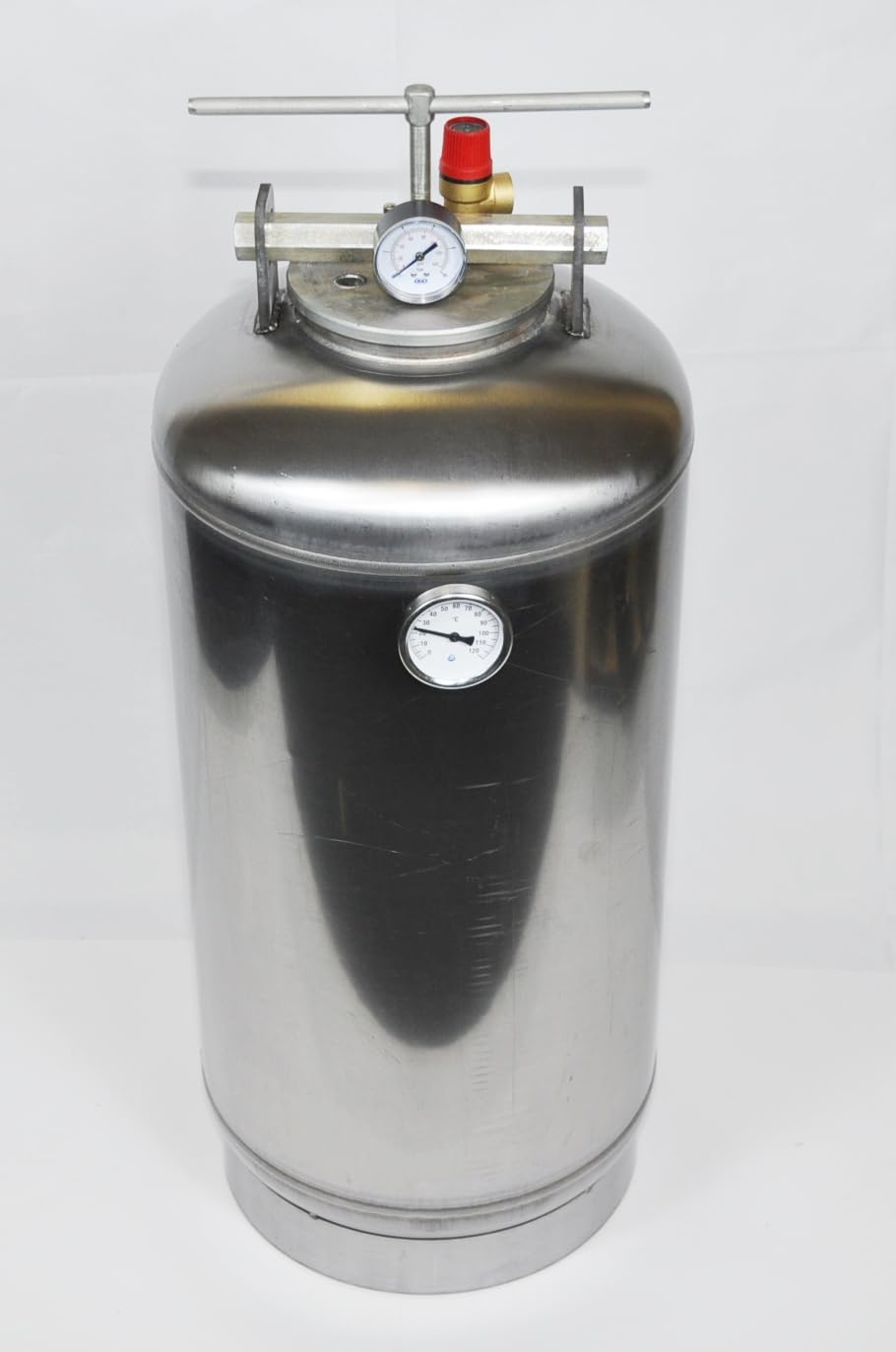 Generisch AUTOKLAV STERILISATOR Gas 42L Stainless Steel Schraube