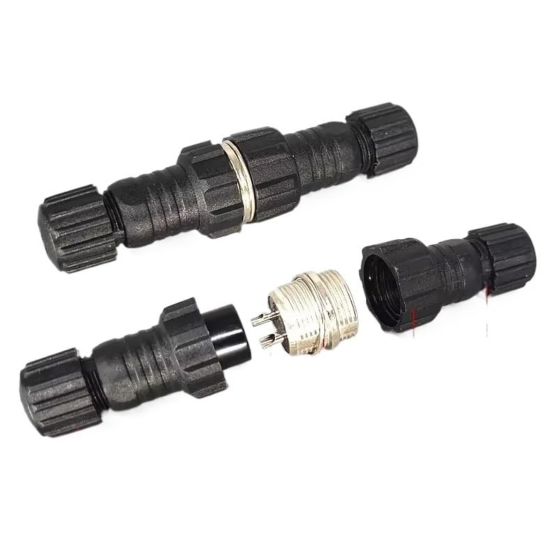 Conector Aviación GX16 5 Set con Tuerca Impermeable miniatura 6