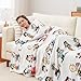 Berkshire VelvetLoft Peanuts Snoopy Cute Character Plush Throw Blanket, Peanuts Gang, Throw (55