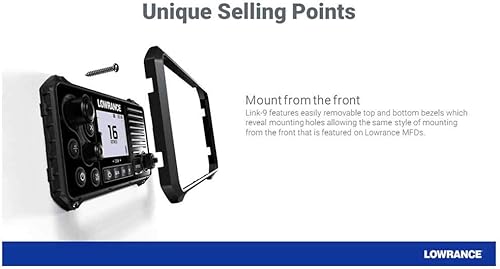 Miniatura 6 de Lowrance - Radio marítima VHF, DSC, AIS-RX, Link-9