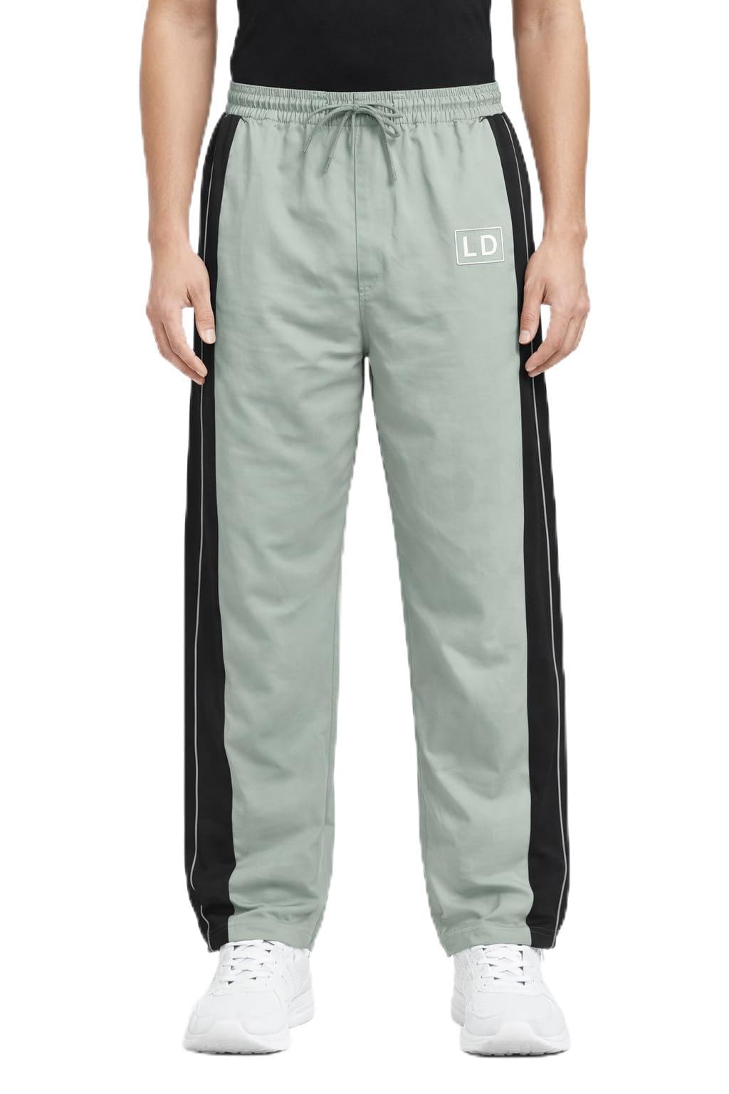 Rangriti Upgrade Your Activewear with LDâ€™s Stylish and Comfortable Track Pantsâ€”Perfect for Gym, Travel, or Casual Streetwear. in neutral