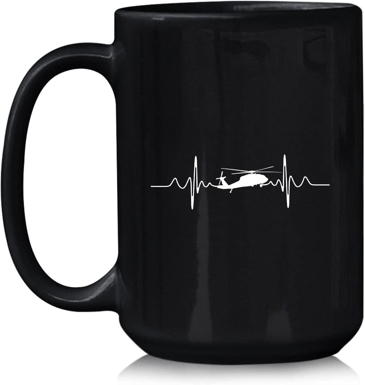 Helicopter Heartbeat Coffee Mug Cup, Helicopter Definition