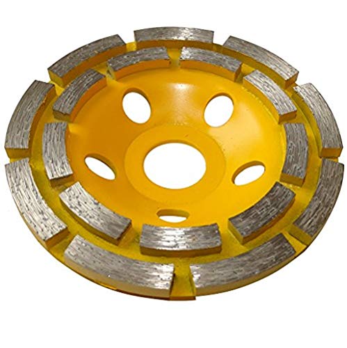 outletissimo® Disque meuleuse diamant à poncer 110 mm 22.23 mm 115 mm béton pierre brique