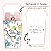 Dinizon Teacher Appreciation Gift Card Holder From Student, Coffee Teacher Appreciation Day Gifts, Thank A Latte Graduation Gifts, Card Sleeves For End Of Year High School Party Supplies (Set 6)