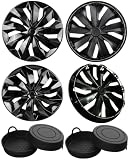 Hubcap Wheel Cover Universal-Fit R16 Steel Wheel with Cup Coaster Kit