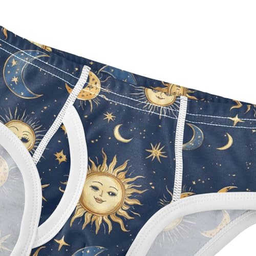 Suns and Moons Faces Toddler Boy's Underwear 2T 202c00234