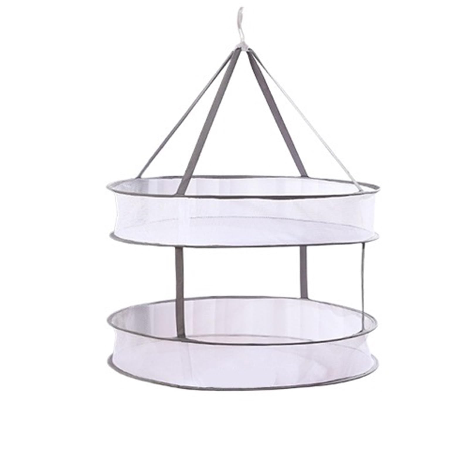 ZHSOAO 2pcs Mesh Drying Rack Hanging Dryer Foldable Sock Network Basket Racks For Sweater Toy Socks Outdoor Indoor for Underwear Sock