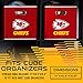 Franklin Sports NFL Kansas City Chiefs Collapsible Storage Bin