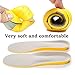 Shoe Insoles, Memory Foam Insoles, Providing Excellent Shock Absorption and Cushioning for Feet Relief, Comfortable Insoles for Men and Women for Everyday Use, M [US M: 6.5-9/W: 7.5-10]