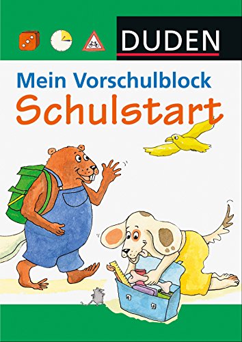 Duden: Mein Vorschulblock - Schulstart: Erstes Schreiben, Rechnen, Formen, Straßenverkehr und die U