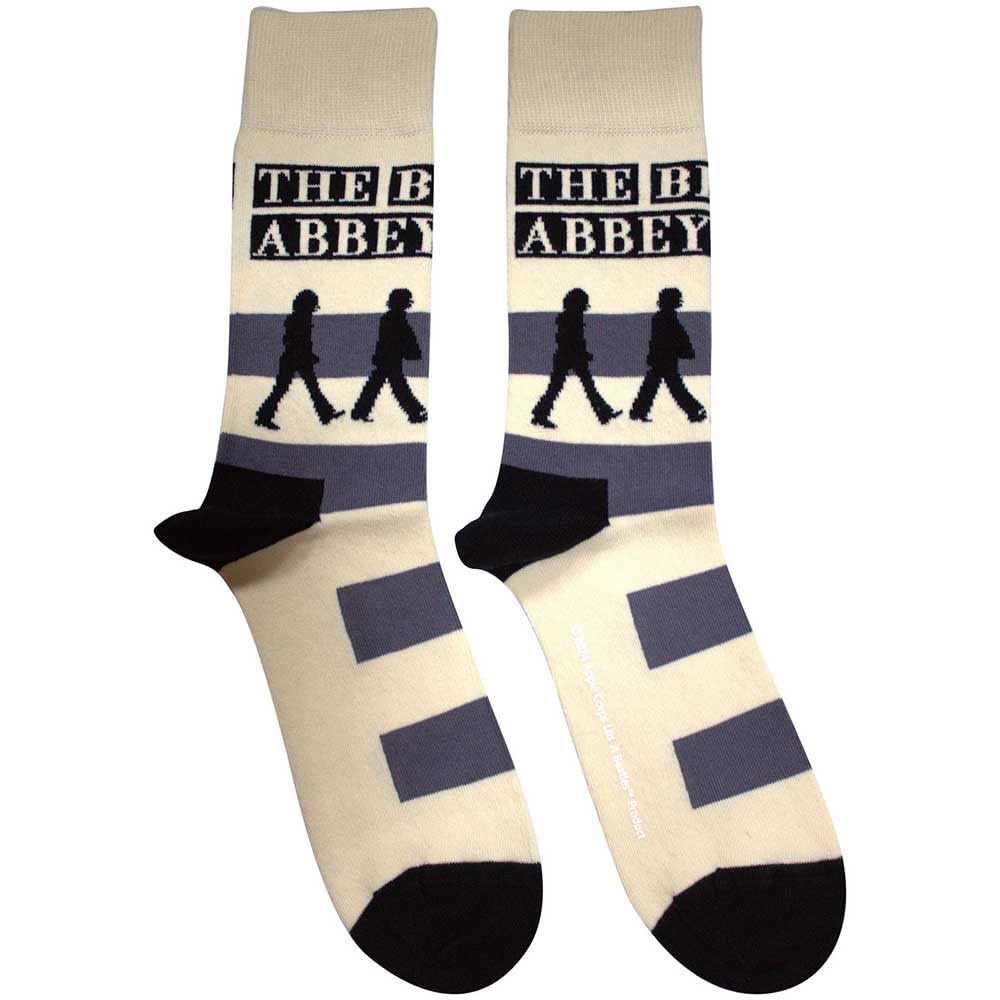 Rock Off officially licensed products The Beatles Abbey Road Crossing Ankle Socks One Size