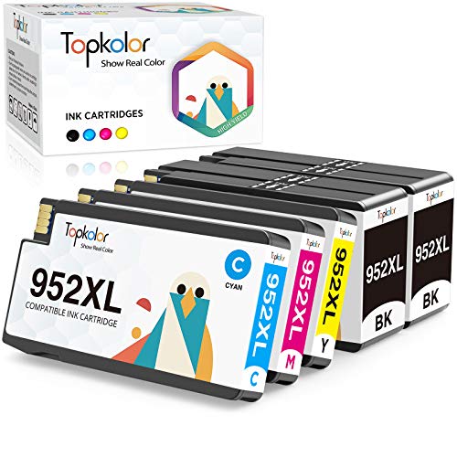 🛒 Crazy Deals Topkolor Compatible HP 952XL 952 XL Ink Cartridges for HP OfficeJet Pro 8710 8216 8702 8710 8715 8720 8725 8730 8740 Printer 5 Combo Pack Promo Discount Up To 70% Off Topkolor Compatible HP 952XL 952 XL Ink Cartridges for HP OfficeJet Pro 8710 8216 8702 8710 8715 8720 8725 8730 8740 Printer 5 Combo Pack