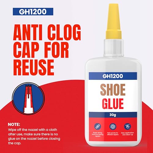 Gh1200 SHOE GLUE 30 GRAMS X 2 PACKS 30Gx2 Pack Shoe Glue Heavy Duty thumb #8