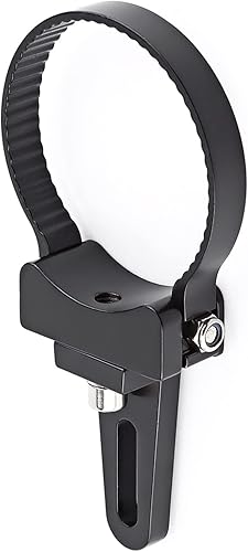 Qiilu Soportes de montaje para barra de luz LED, 2 piezas de barra de luz todoterreno para automóvil, camión, ATV, soporte de montaje, kit de