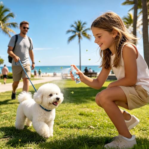 Spray refrescante instantáneo del calor para perros gatos interior exterior camping 100ml 3