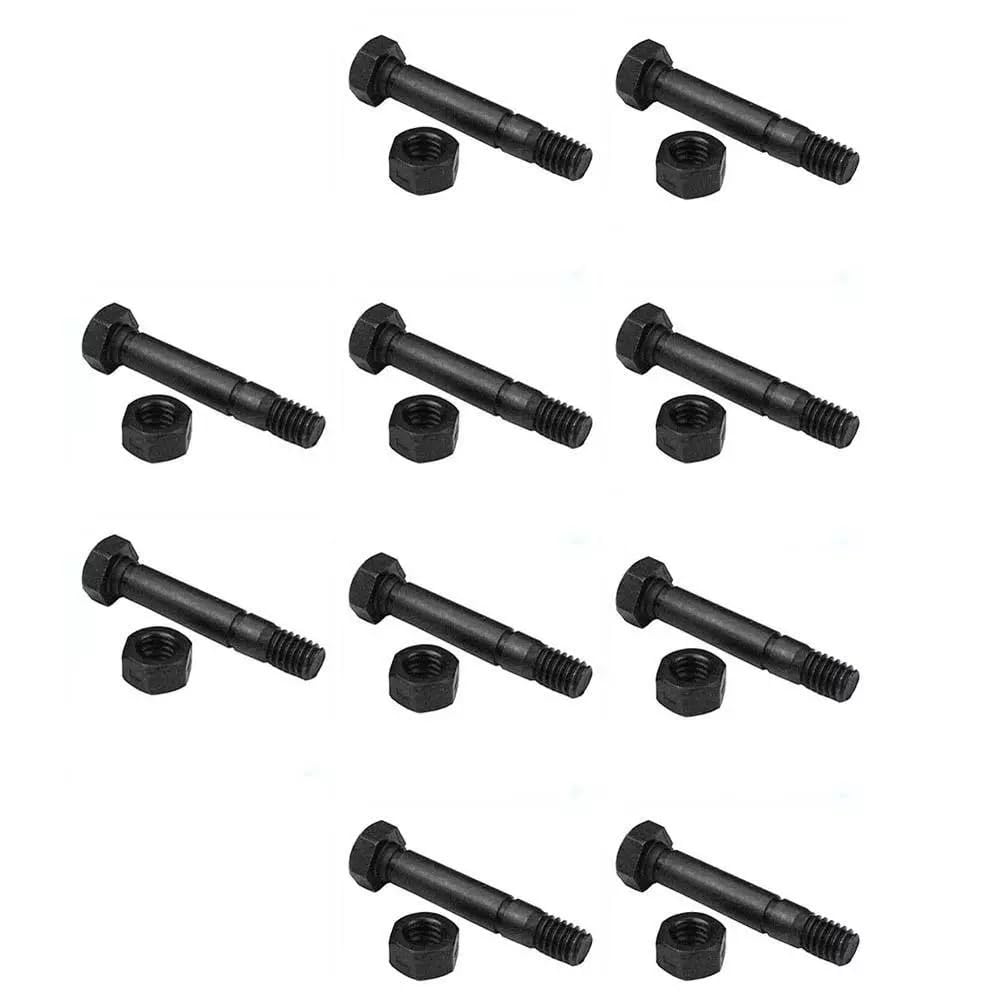 ACTIVLIFE for (10) Shear Pins & Nuts fits for Ariens 52100100 Snow Blowers ST824E ST1027LE