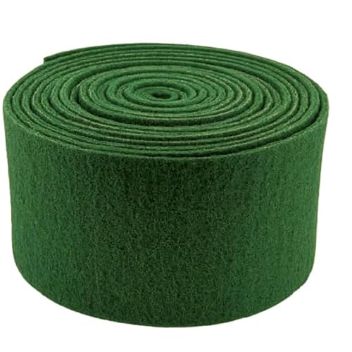 PAMEX Rollo Estropajo. Fibra Abrasiva. Rollo de Estropajo Profesional. Estropajos Limpieza Hogar Cocina Reutilizables. Hosteleria y Uso Domestico. 6 Metros Largo 15 cm Ancho. Verde