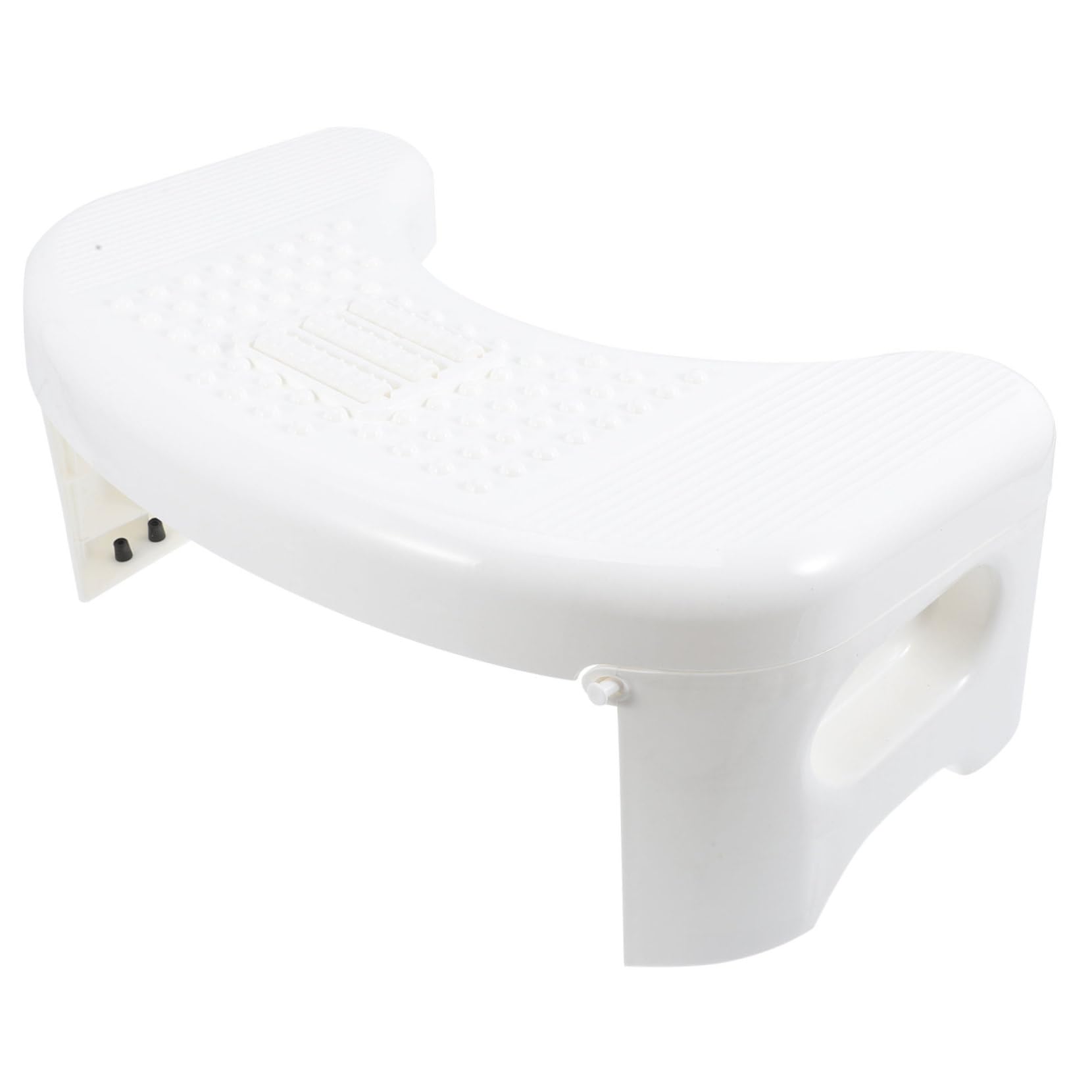 minkissy Toilet Foot Stool Bathroom Footstool Plastic Step Stool for Easy Access