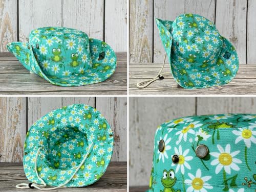 Image of Wide Brim Bucket Hat for Women Girl Men Boy