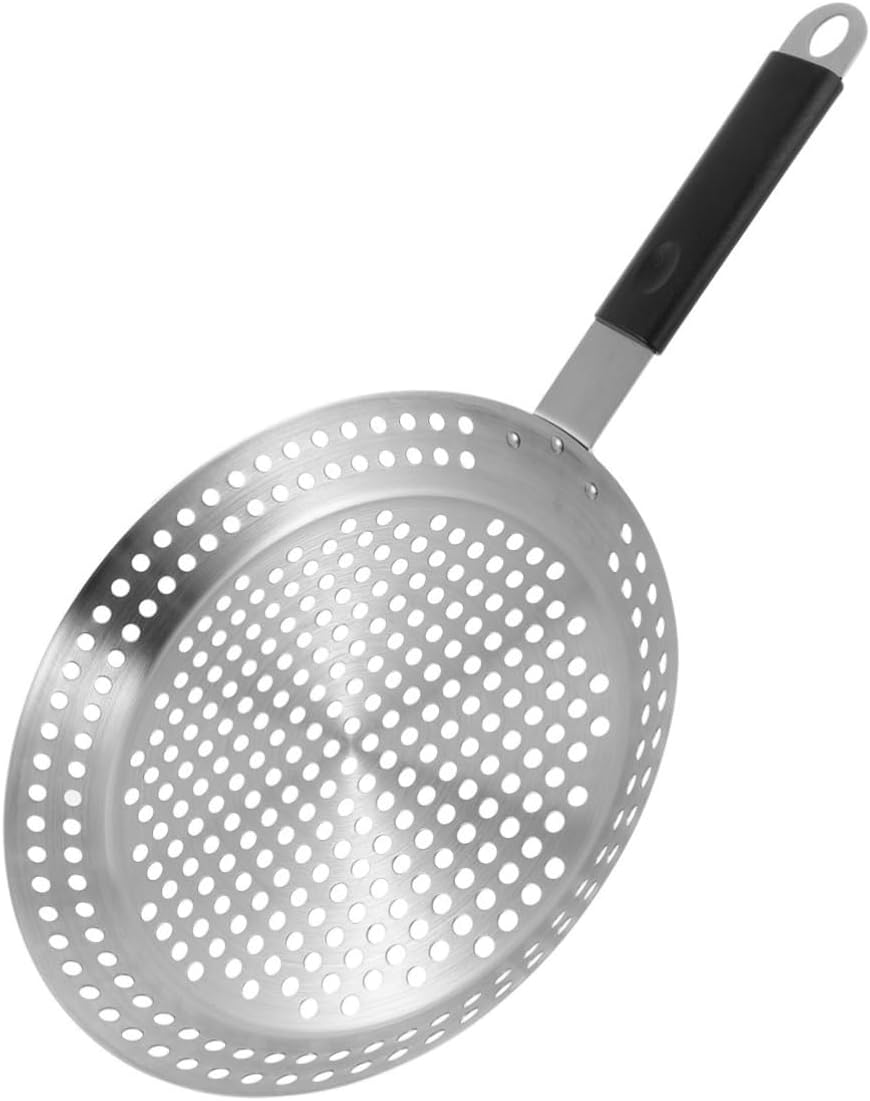 Ciieeo Detachable Handle Stainless Steel Barbecue Plate Grill Pan with Design for Even Heat Distribution Portable Non Stick Frying Steak Tray Compatible Gas Grills Easy to Clean for