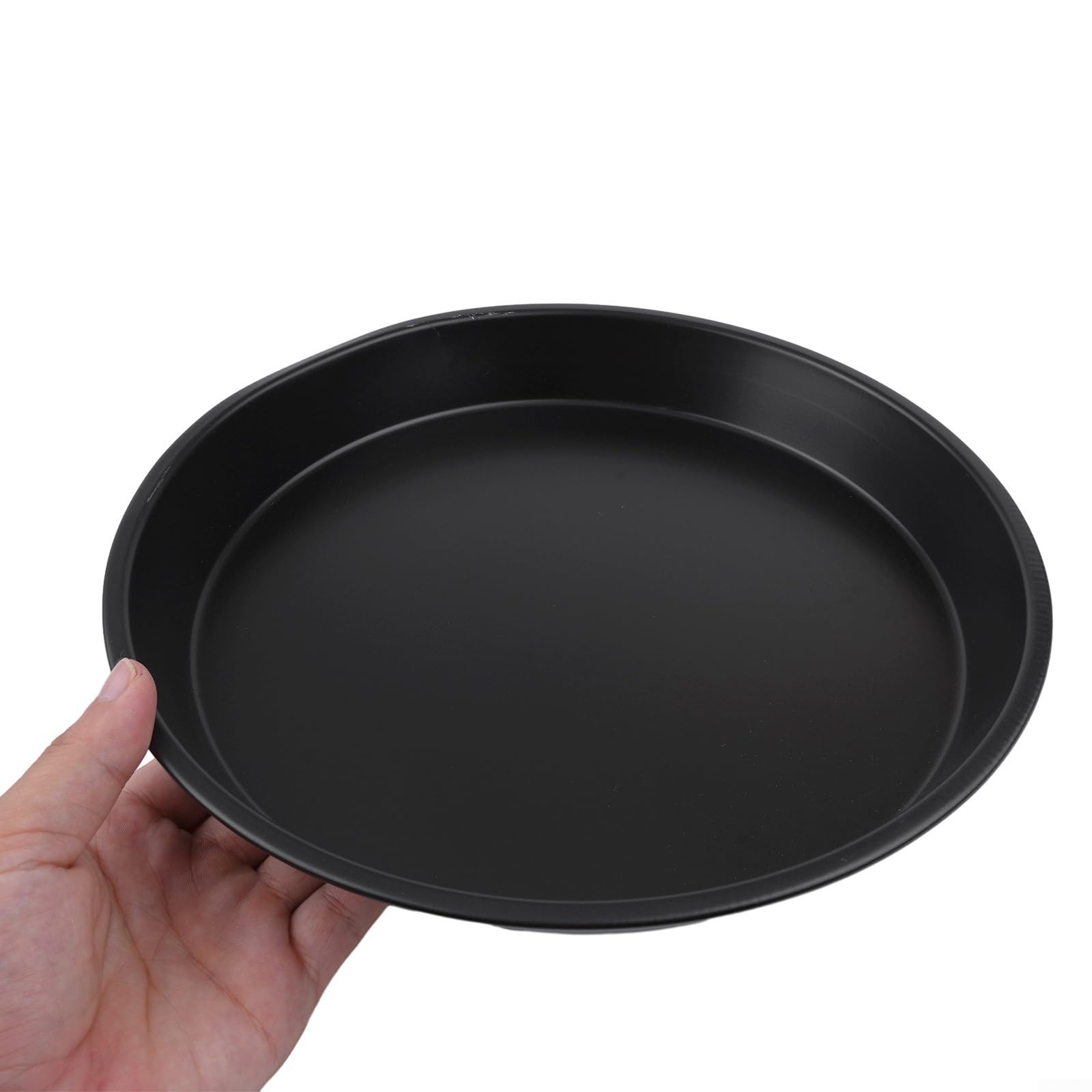 Whychstore Plat anti-adhésif de 30,5 cm pour four à micro-ondes, plateau à frites pour pizza,