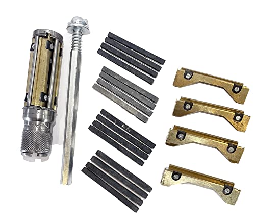 Honoir à cylindre de 34 à 60mm et ses 16 pierres pour lissage parfait - 4