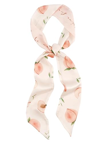 GERINLY Tropical Fruit Skinny Hair Scarf for Spring Cute Neck