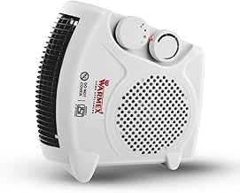 Warmex Electric Portable Fan Room Heater for Home, Winter | Dual Heating Mode (1000/2000 Watts) with Overheat Protection | No Oxygen Burning, ISI Certified With 1 year warranty by Warmex