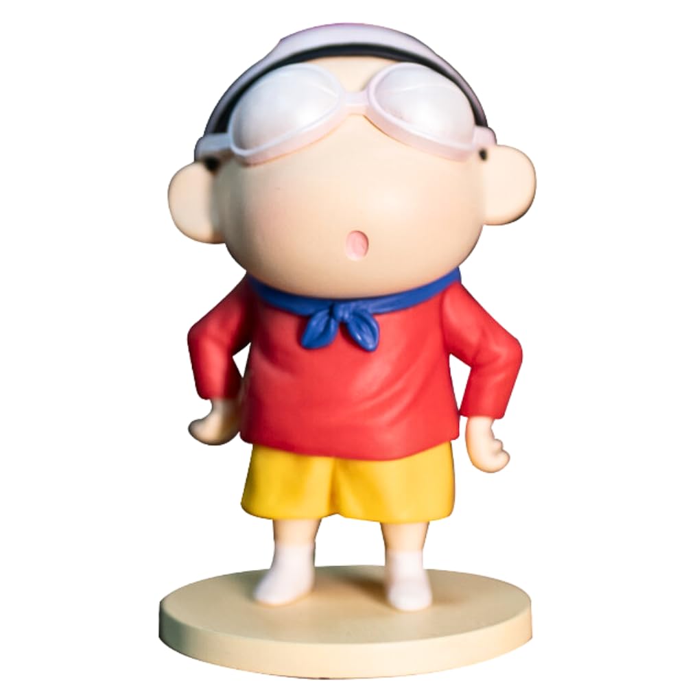 Funfob Shinchan Action Figure Toy Size - 10CM Shinchan Figurine Cartoon Figures Toys PVC Multicolour | Shin Red Naughty (B0CR6CNQS5) Amazon Price History, Amazon Price Tracker